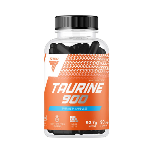 Taurine 900 90 Cápsulas Trec Nutrition_0