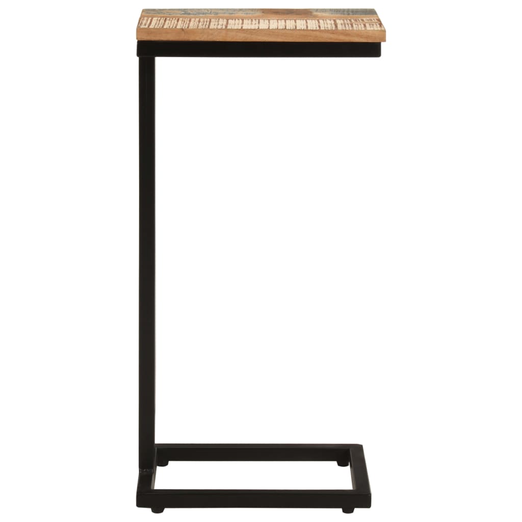 Mesitas Auxiliares 2 Uds Madera Reciclada 31,5x24,5x64,5 Cm_2