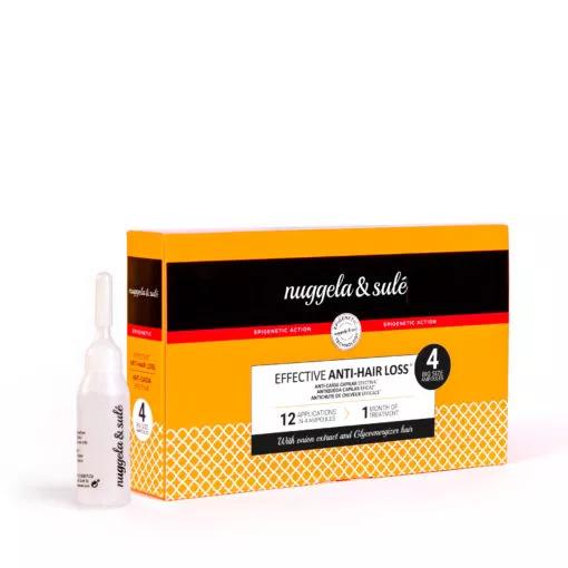 Embalagem de 4 Ampolas Antiqueda Nuggela &amp; Sulé 10 ml