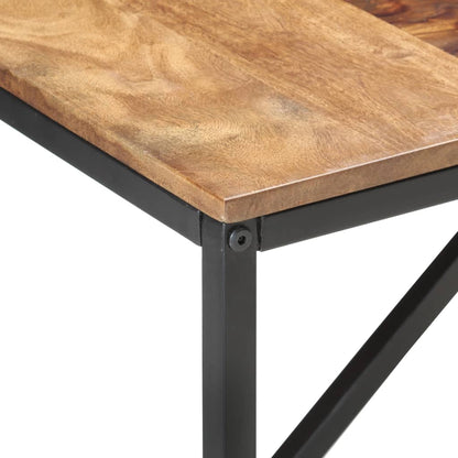 Mesa De Comedor Madera Maciza 180x90x76 Cm_3