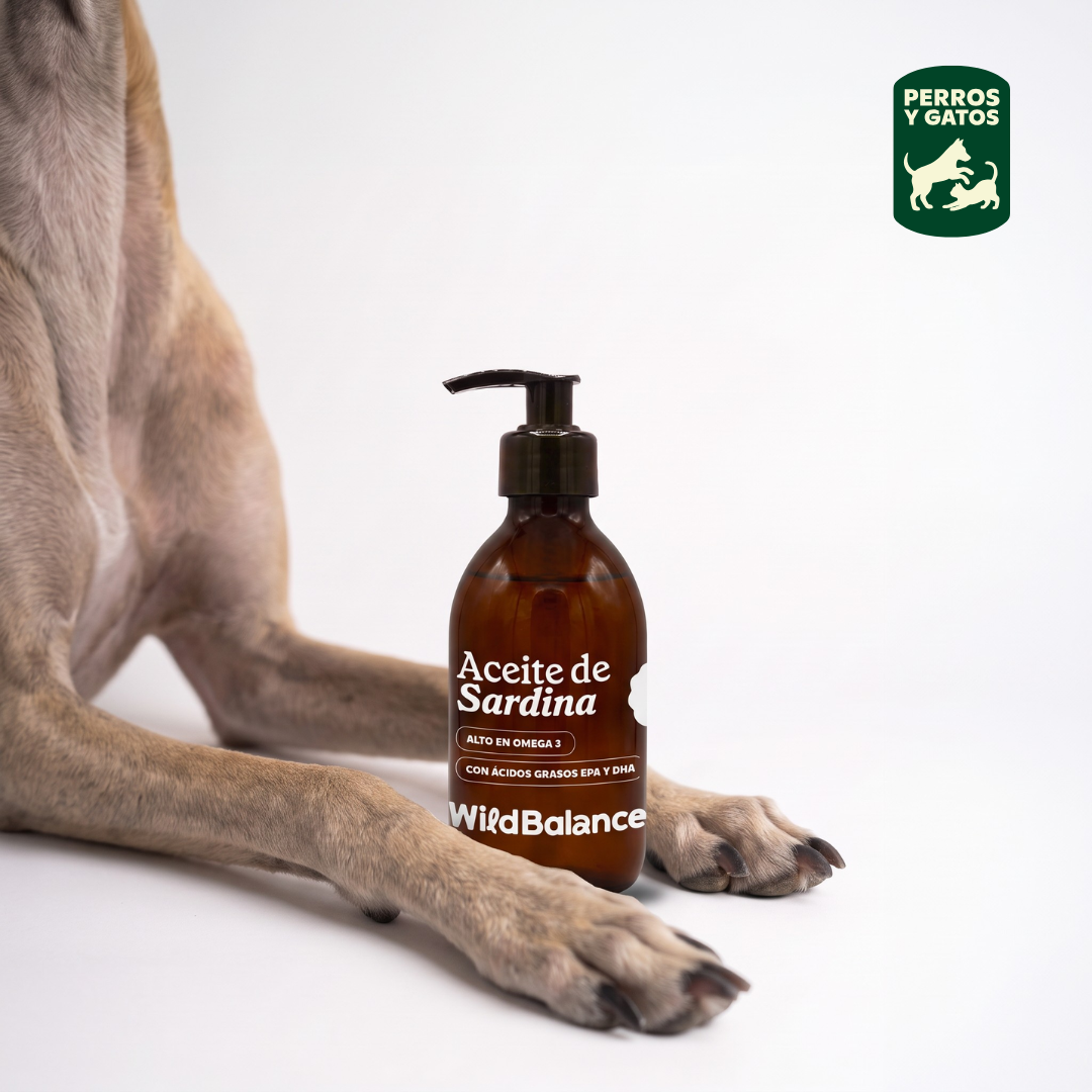 Óleo de sardinha natural Wild Balance 250 ml