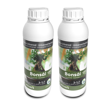 Abono Bonsái Líquido Ecológico Cultivers 2x1l_1