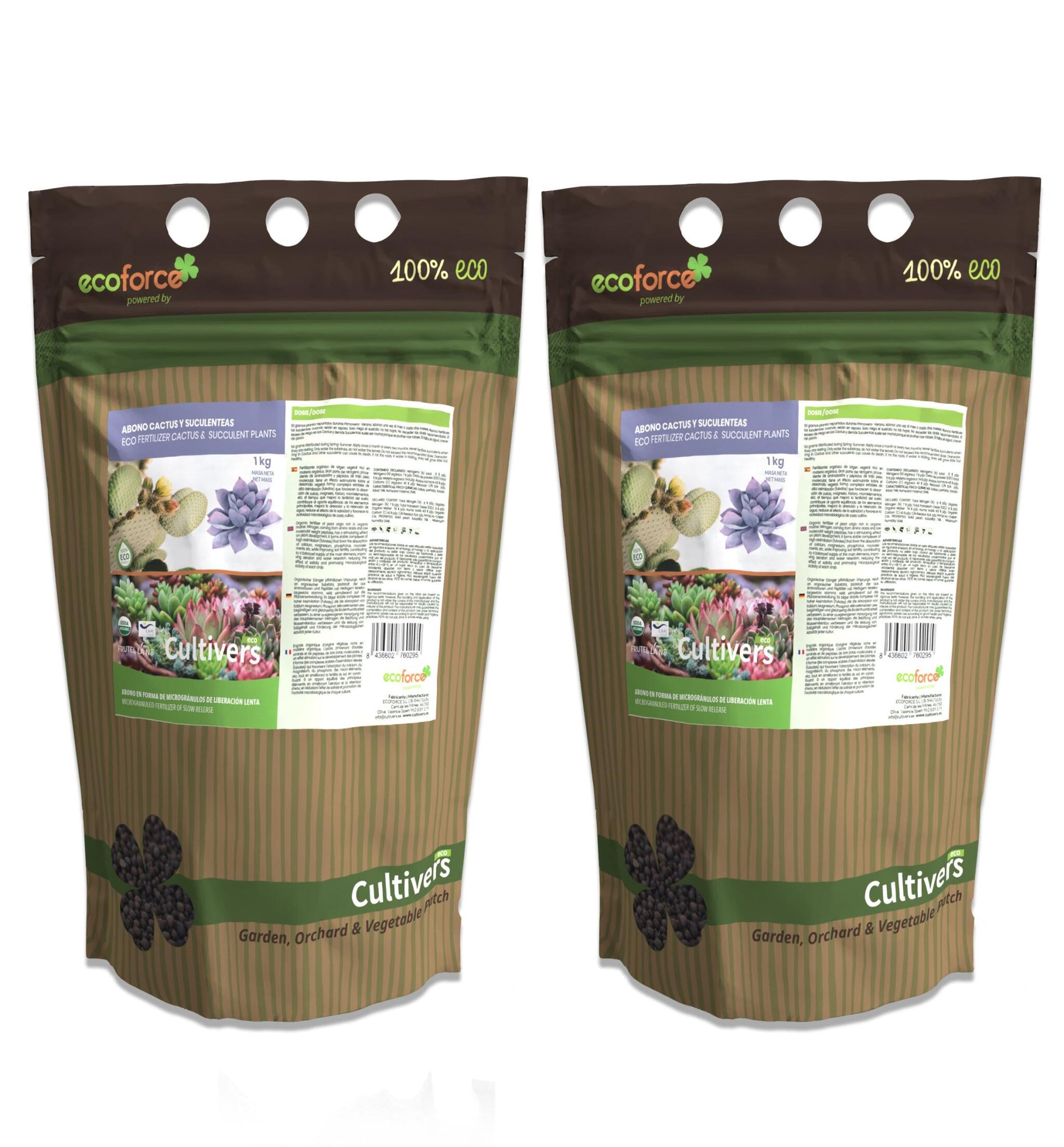 Abono Cactus Ecológico Cultivers 2x5kg_1