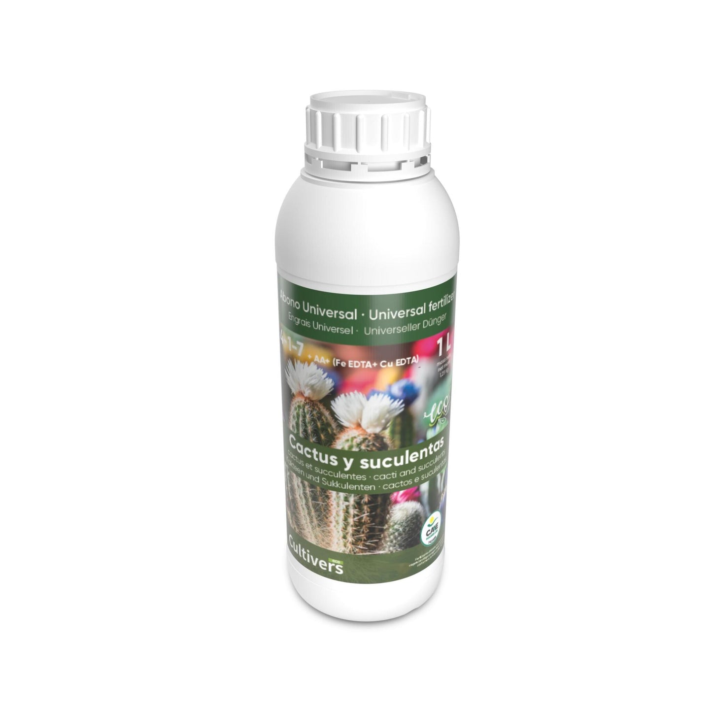 Abono Cactus Líquido Ecológico Cultivers 250 Ml_0