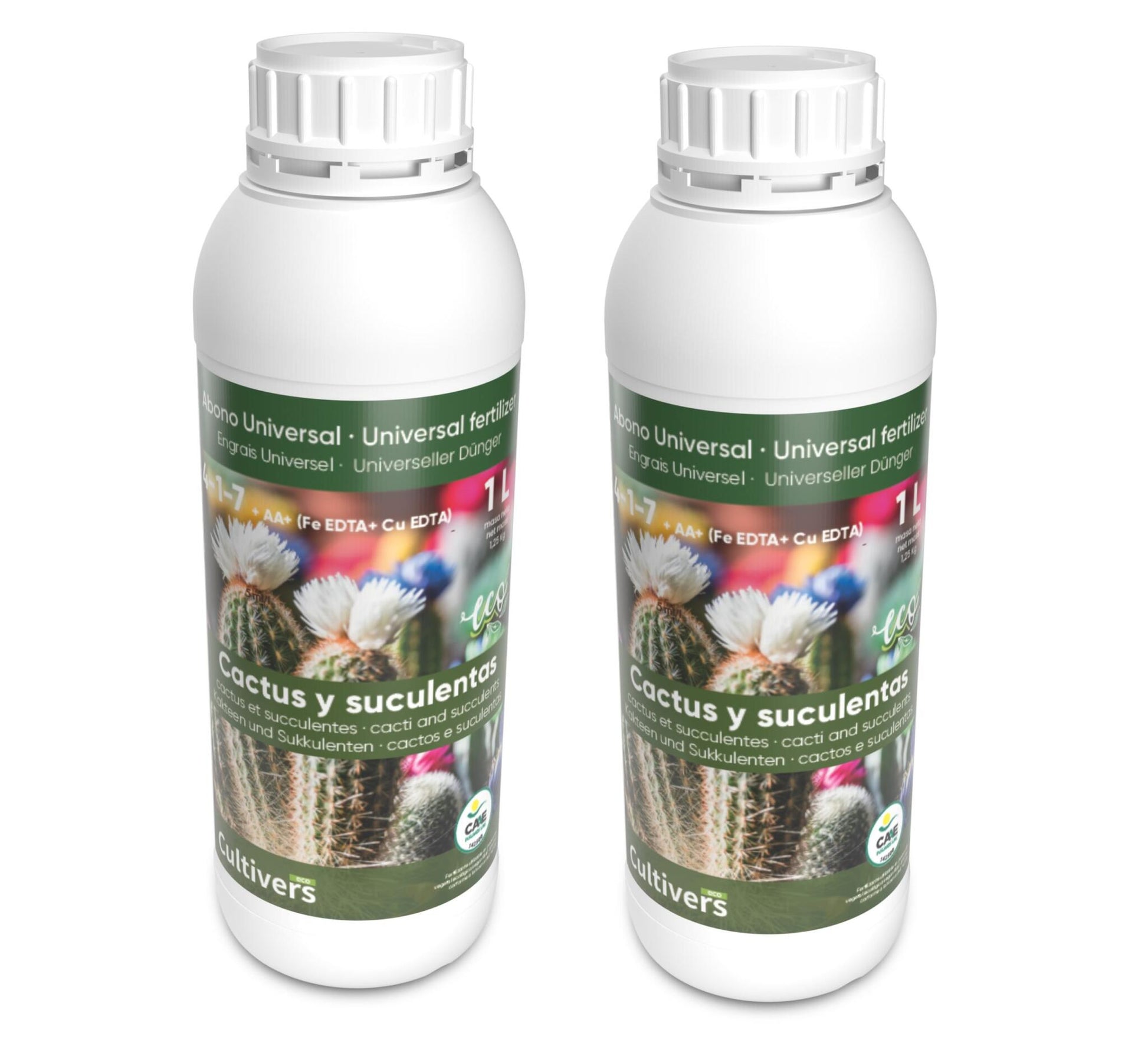 Abono Cactus Líquido Ecológico Cultivers 250 Ml_1