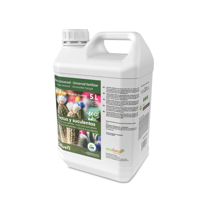 Abono Cactus Líquido Ecológico Cultivers 2x1l_2
