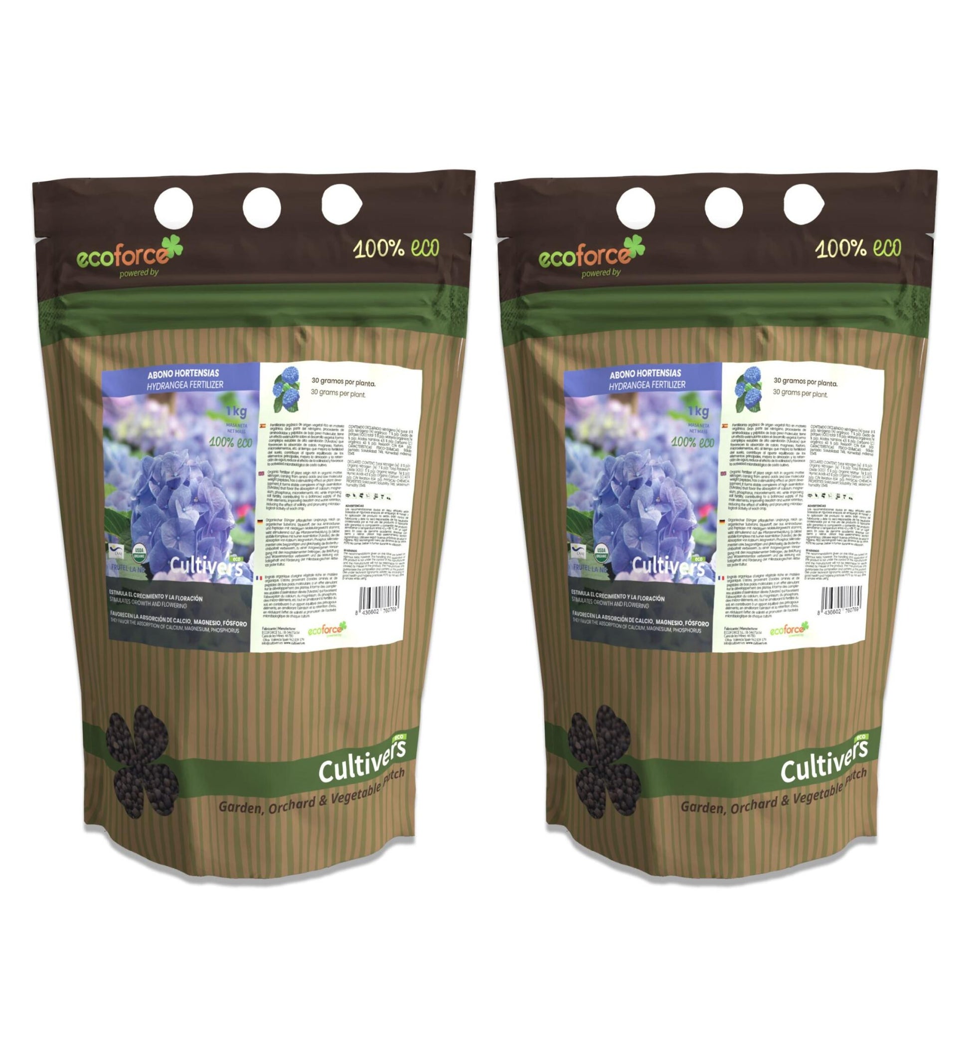 Abono Hortensias Ecológico Cultivers 20 Kg_1