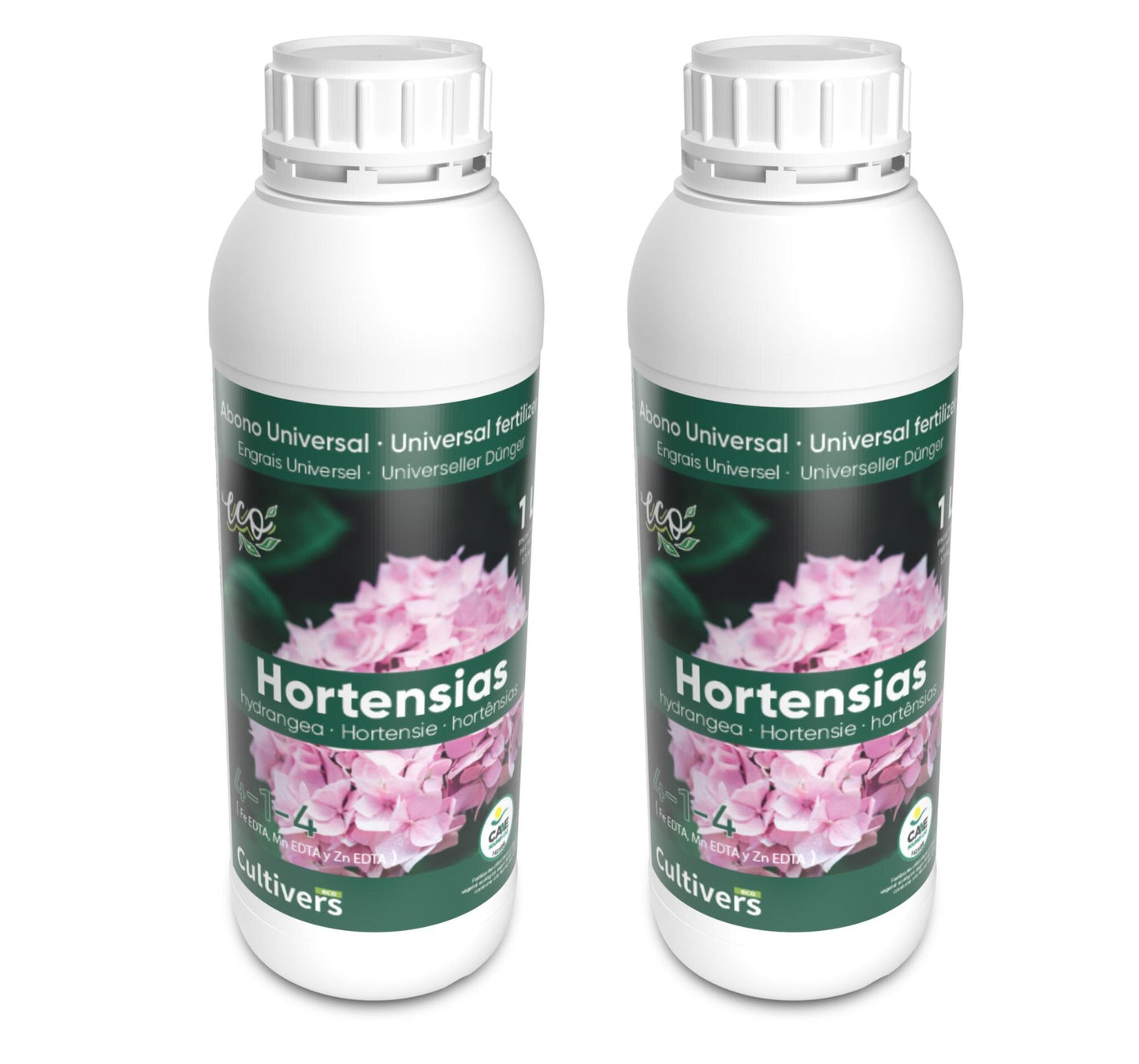 Abono Hortensias Líquido Ecológico Cultivers 2x1l_1