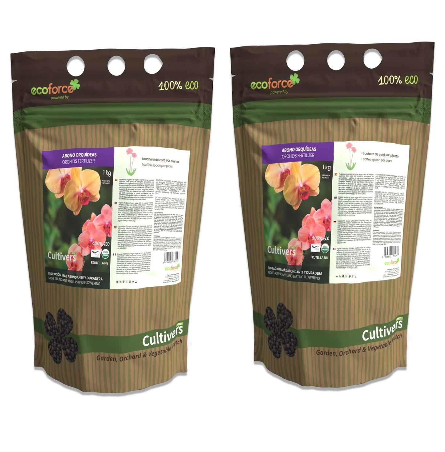 Abono Orquídeas Ecológico Cultivers 250 G_1
