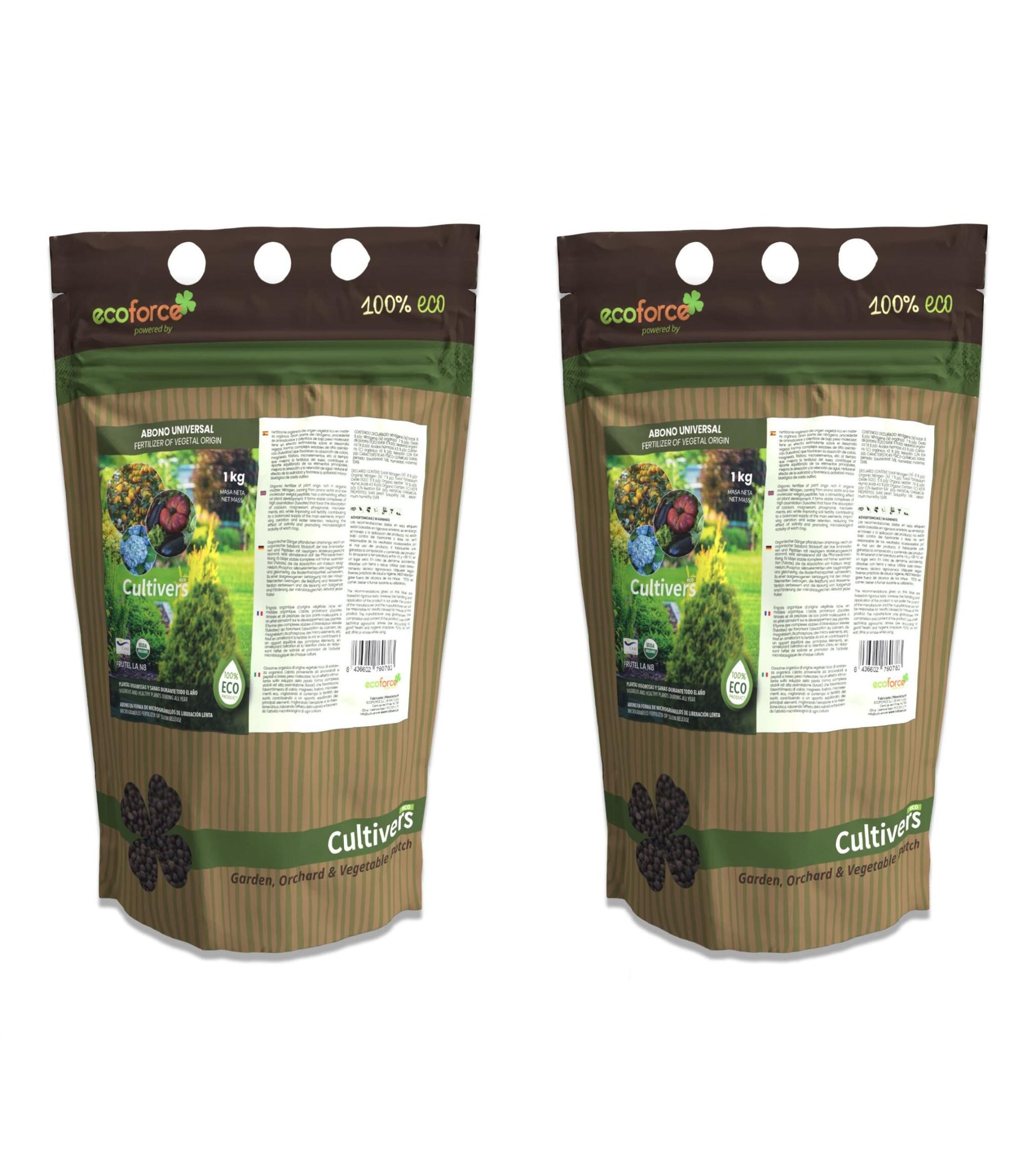Abono Plantas Universal Ecológico Cultivers 250 G_1
