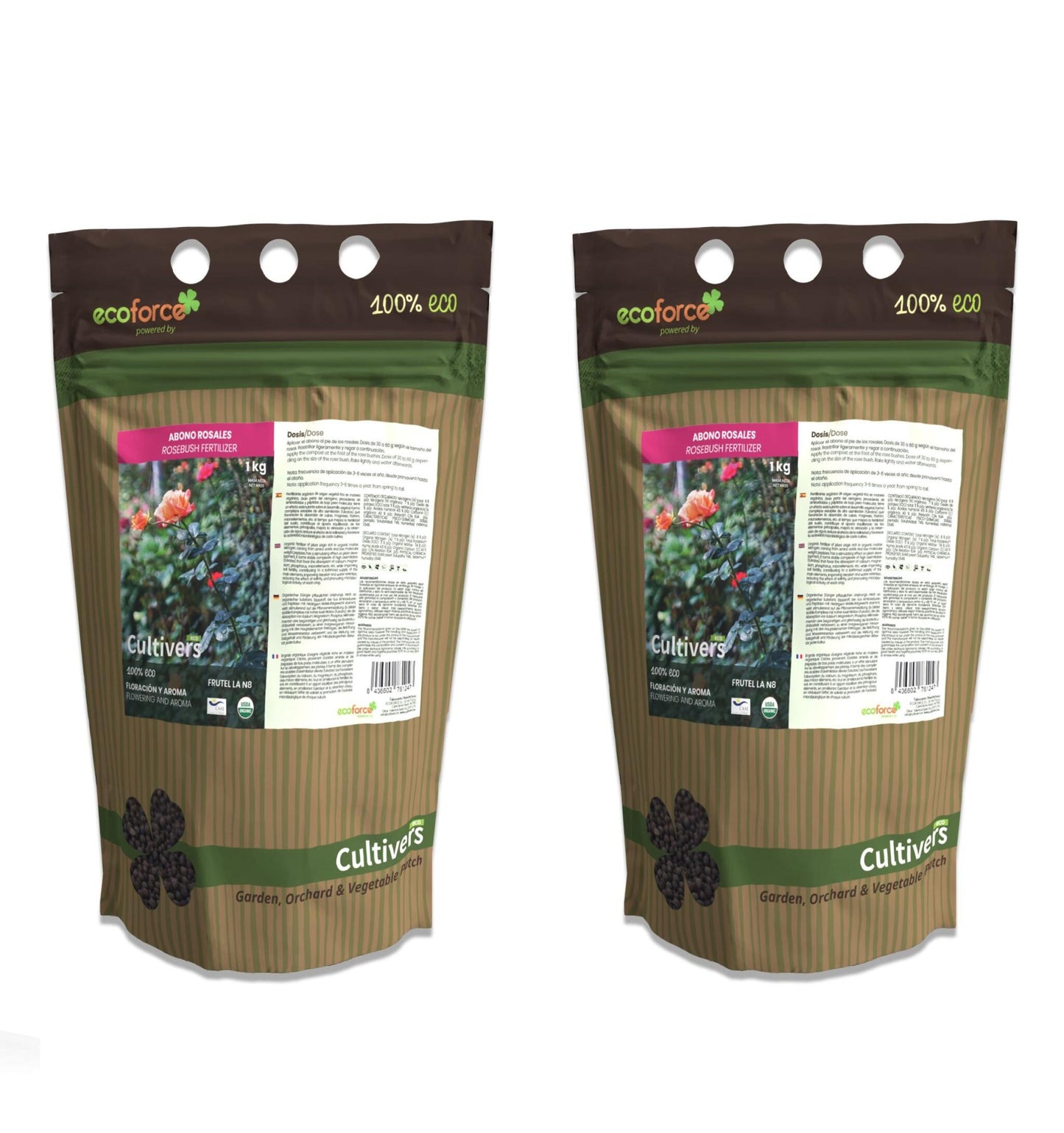 Abono Rosales Ecológico Cultivers 1 Kg_1