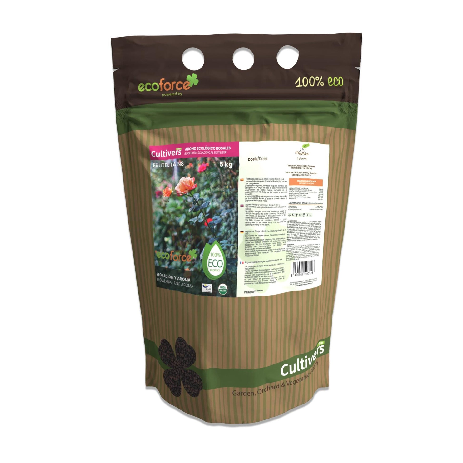 Abono Rosales Ecológico Cultivers 250 G_2