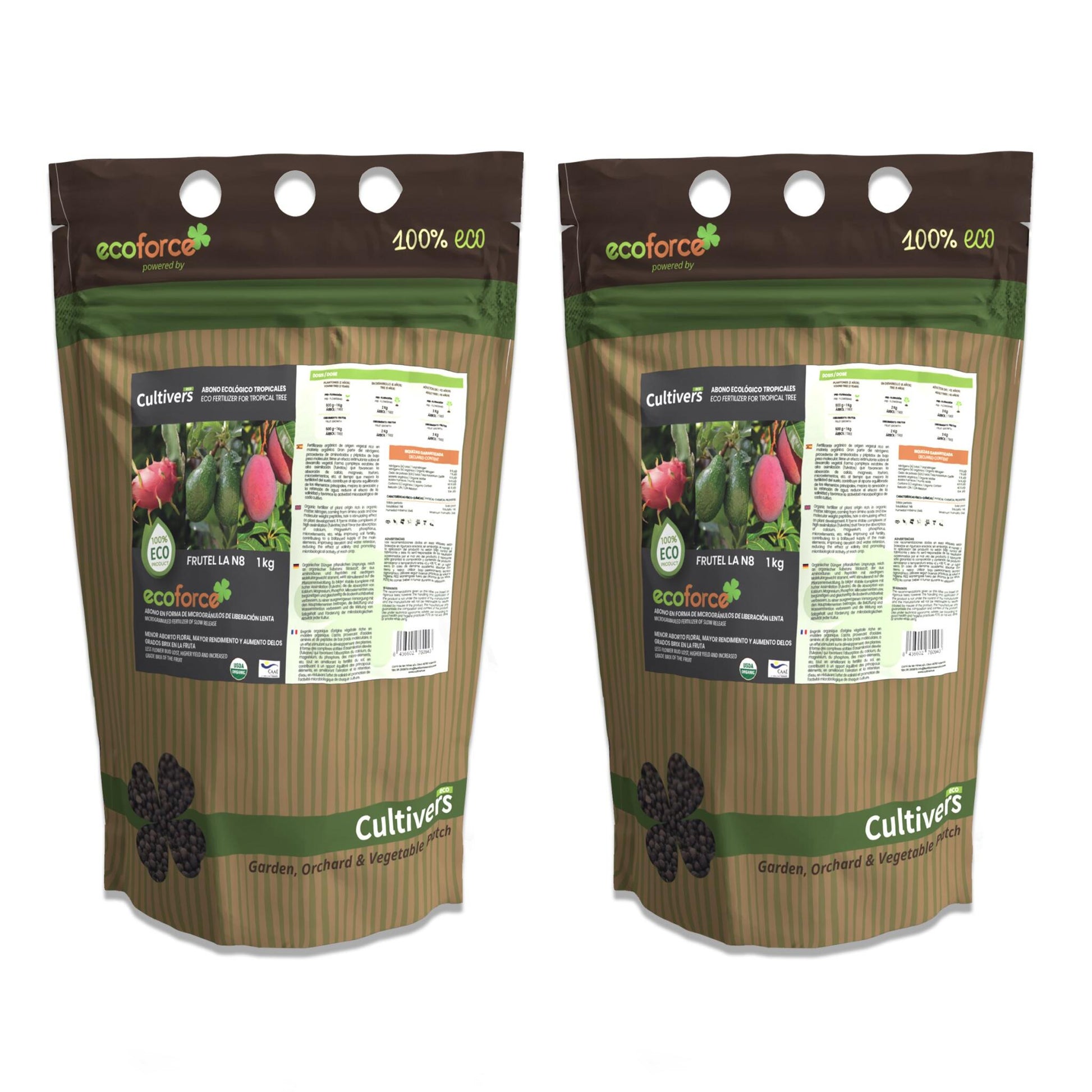Abono Tropicales Ecológico Cultivers 1 Kg_1