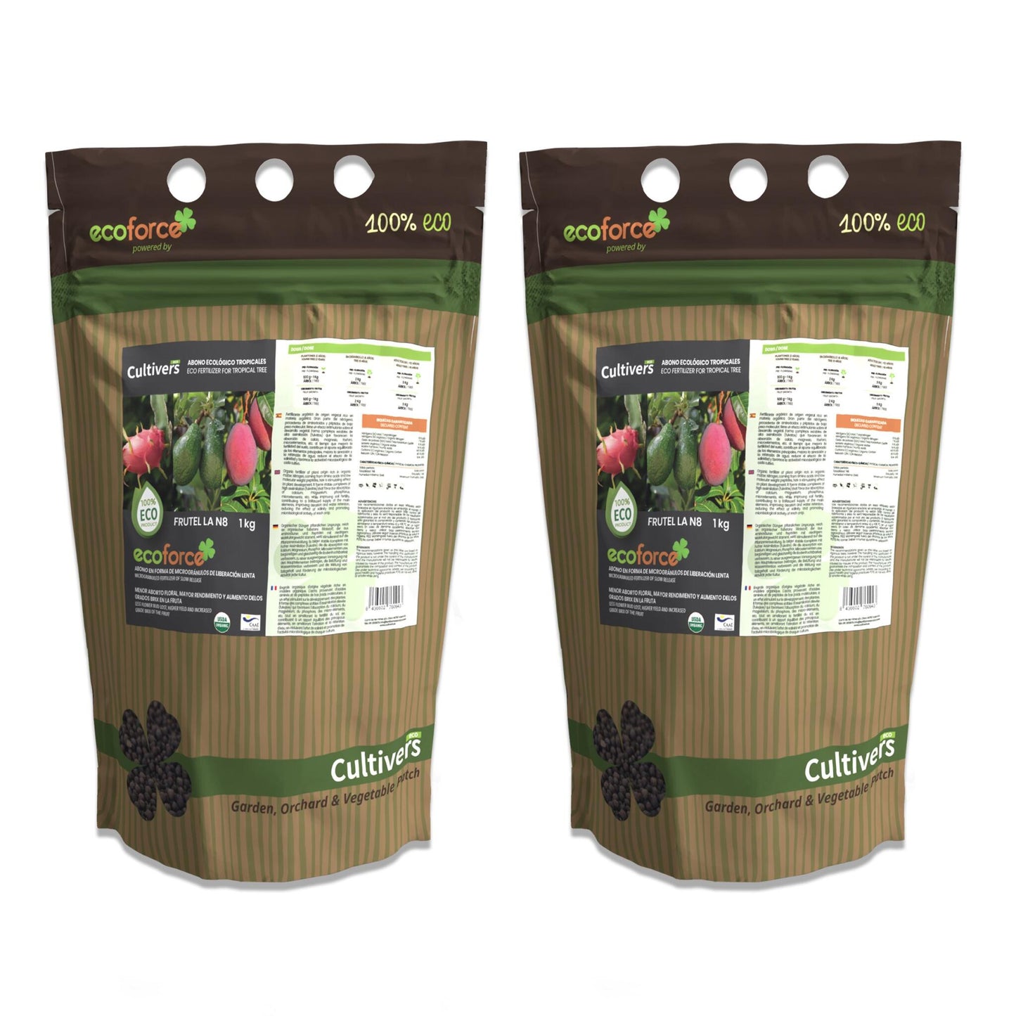 Abono Tropicales Ecológico Cultivers 20 Kg_1