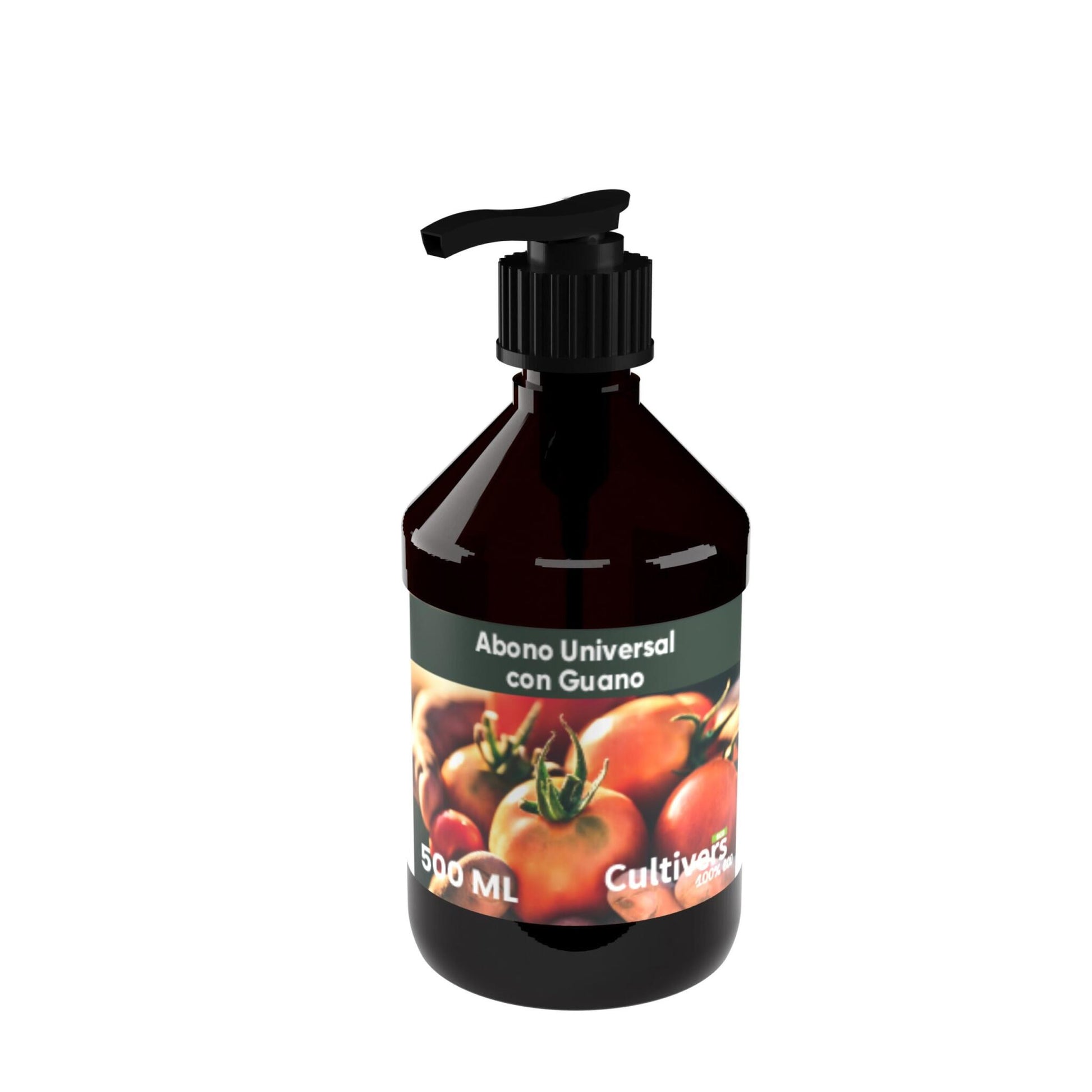 Abono Universal Con Guano Líquido Cultivers 500 Ml_0