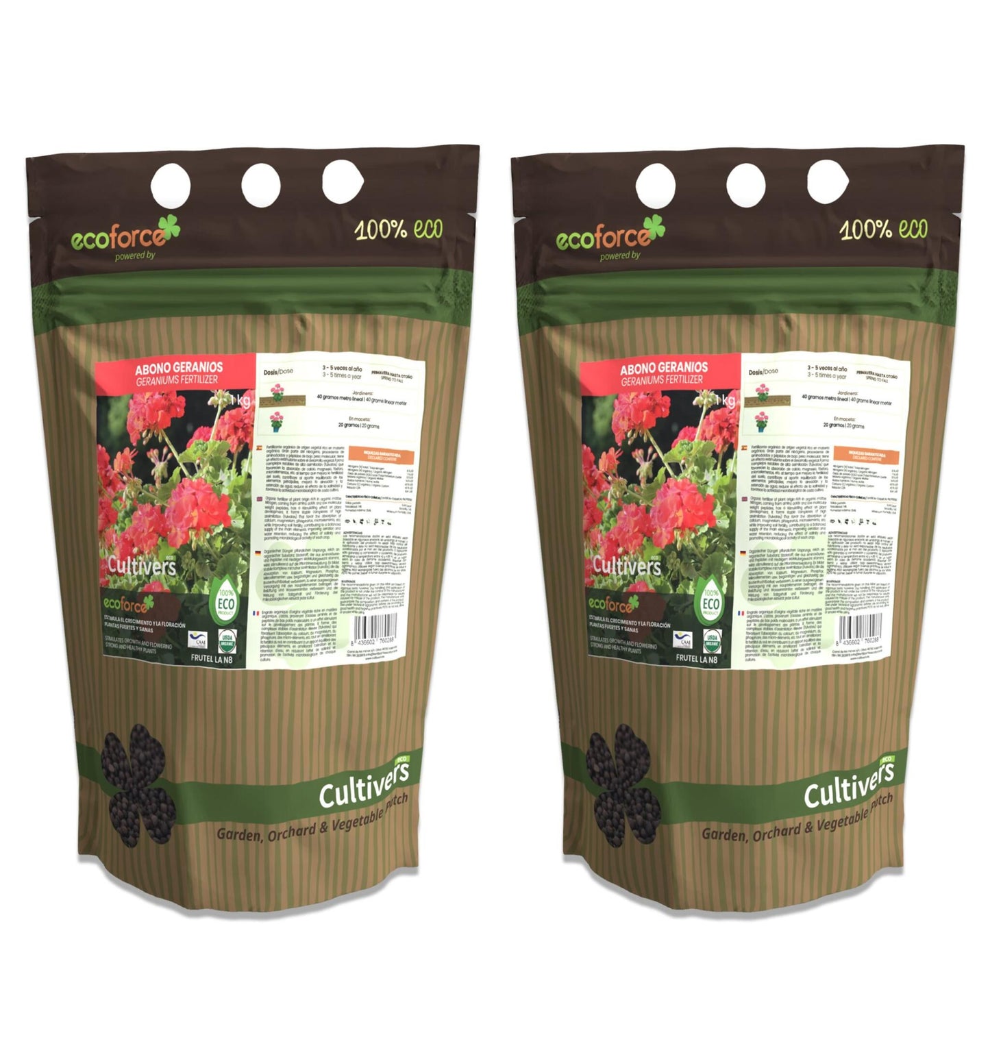Abono geranios y plantas con flor Ecológico Cultivers_1