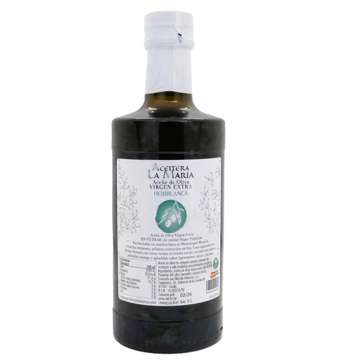 Aceite De Oliva Virgen Extra 50 Cl Cristal Hojiblanca Cosecha 2025-2026_1