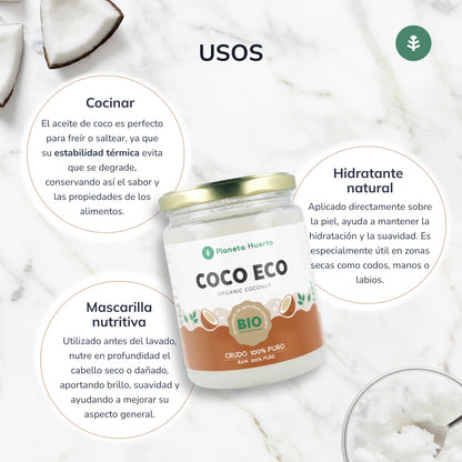 Planeta Huerto ECO Óleo de Coco 430 ml