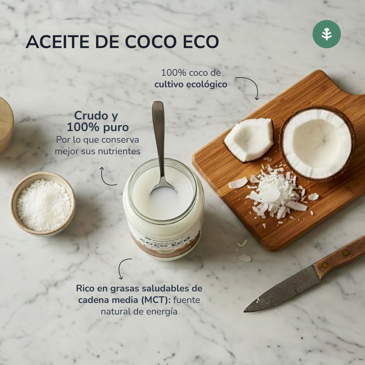 Planeta Huerto ECO Óleo de Coco 430 ml