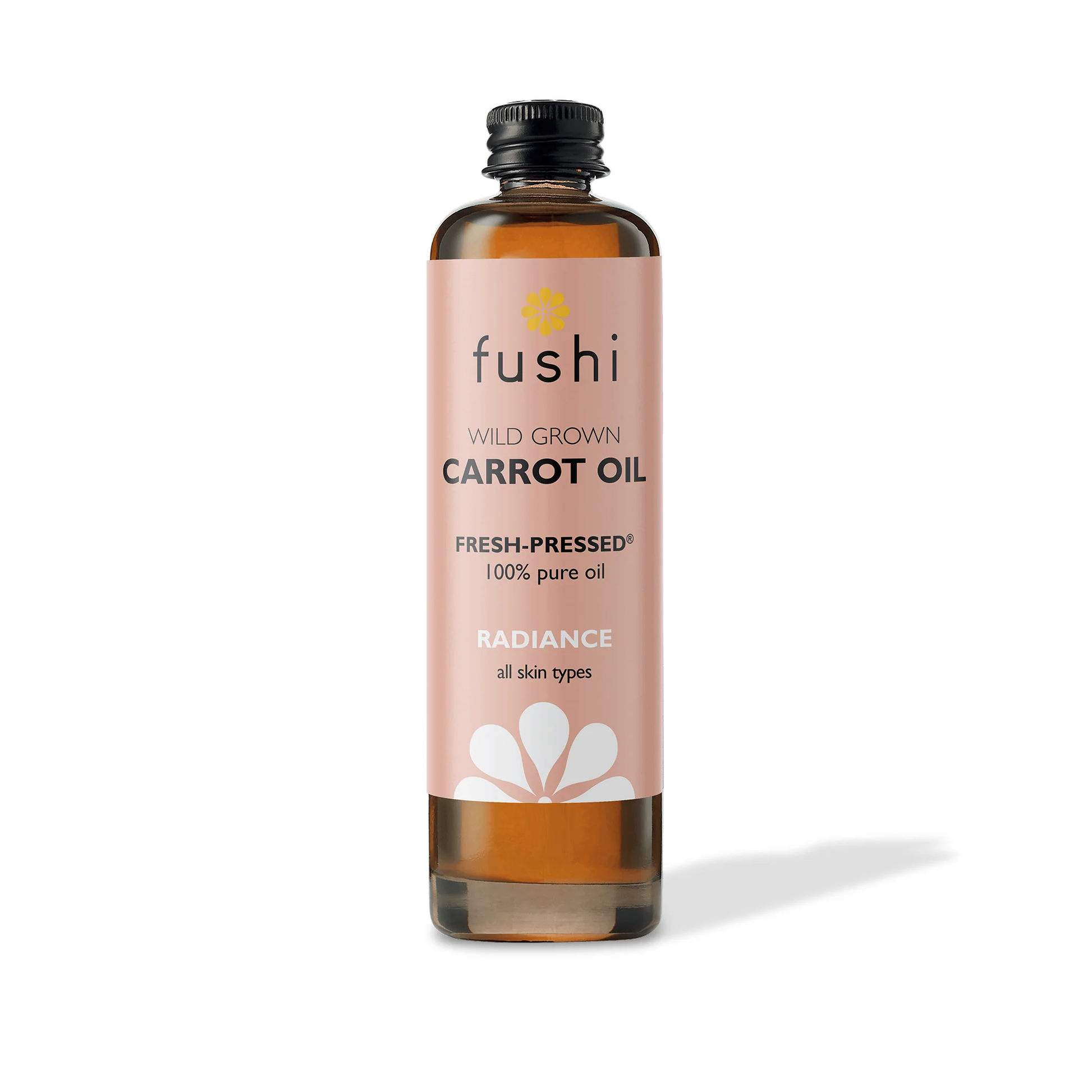 Aceite orgánico de Zanahoria prensado en frío Fushi 100ml