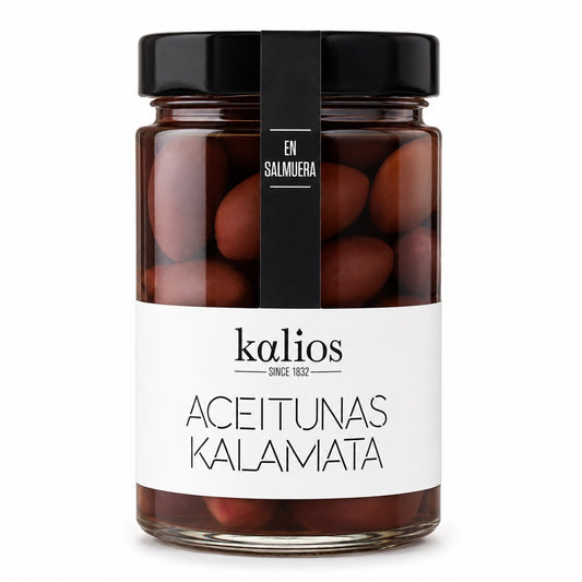 Azeitonas Kalamata em salmoura Kalios 310g