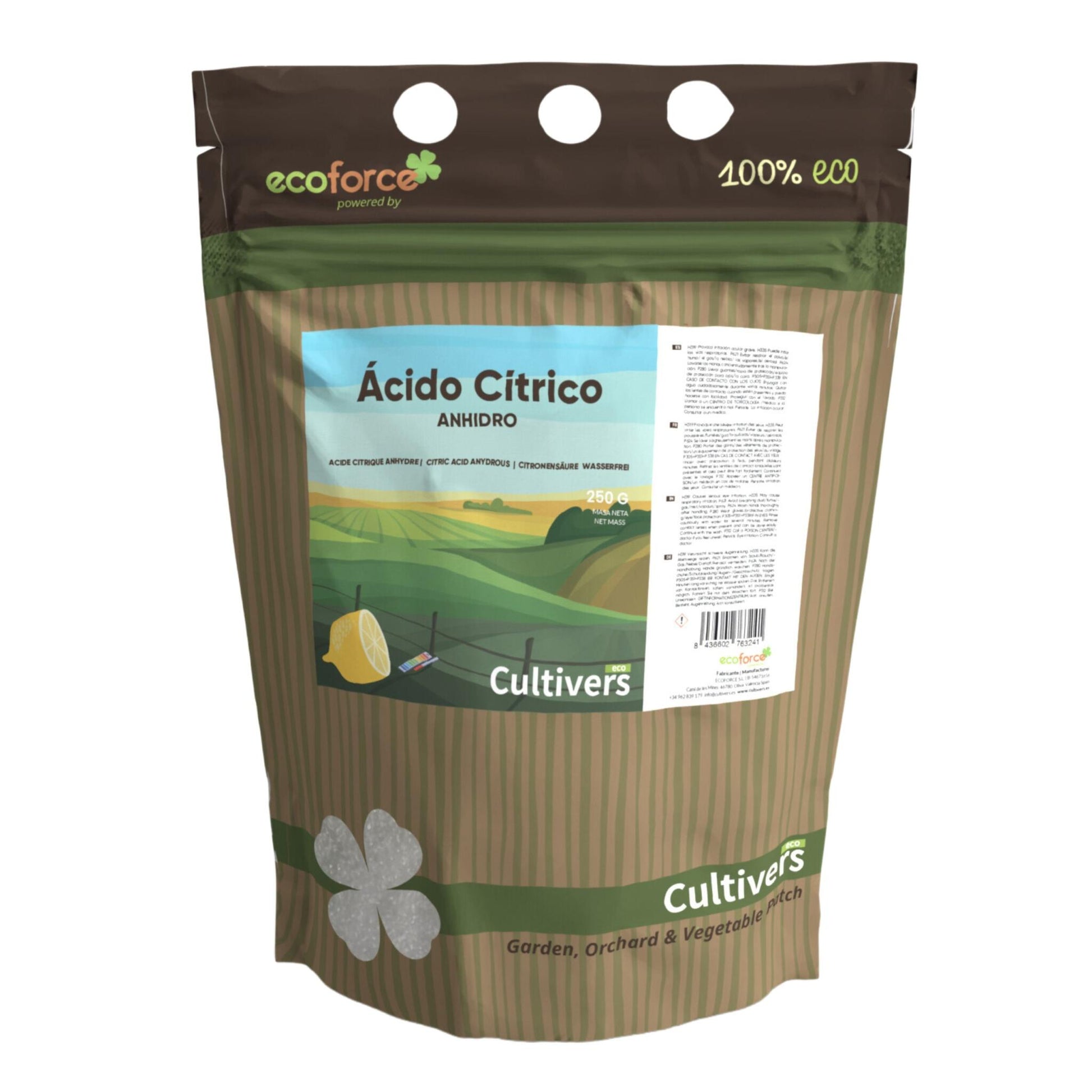 Ácido Cítrico Anhidro Cultivers 5 Kg_1