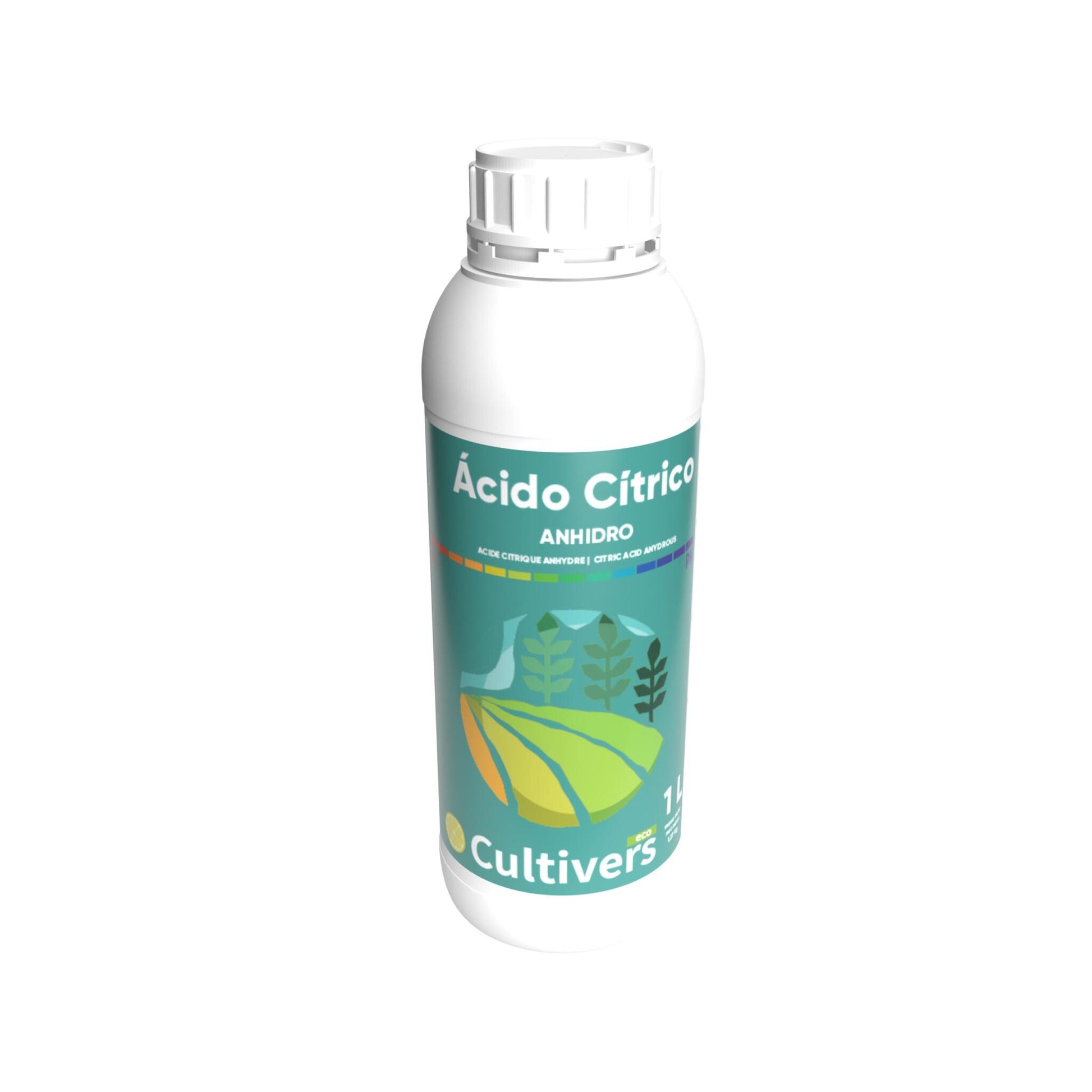 Ácido Cítrico Anhidro Líquido Cultivers 1 L_0