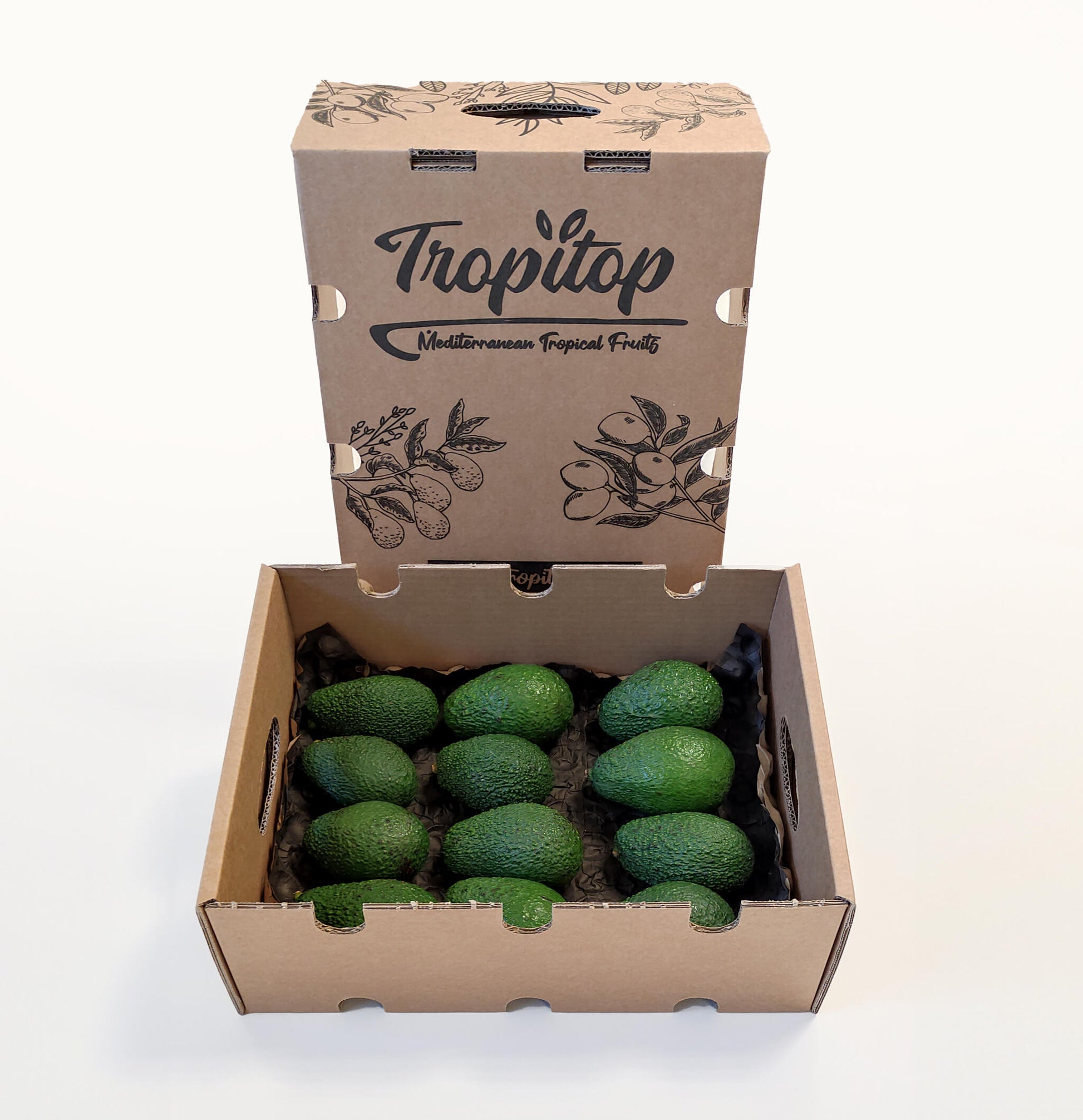 Aguacates Hass caja de 3kg -  Producción local y sostenible en Castellón. Directos del agricultor a tu casa_0