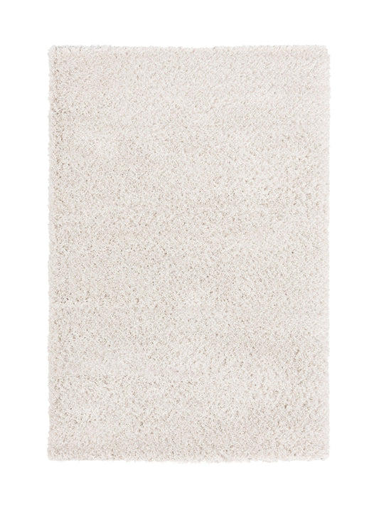 Alfombra De Salón Shaggy Blanca 60x90cm - Decoración - Mobiliario Doméstico_0