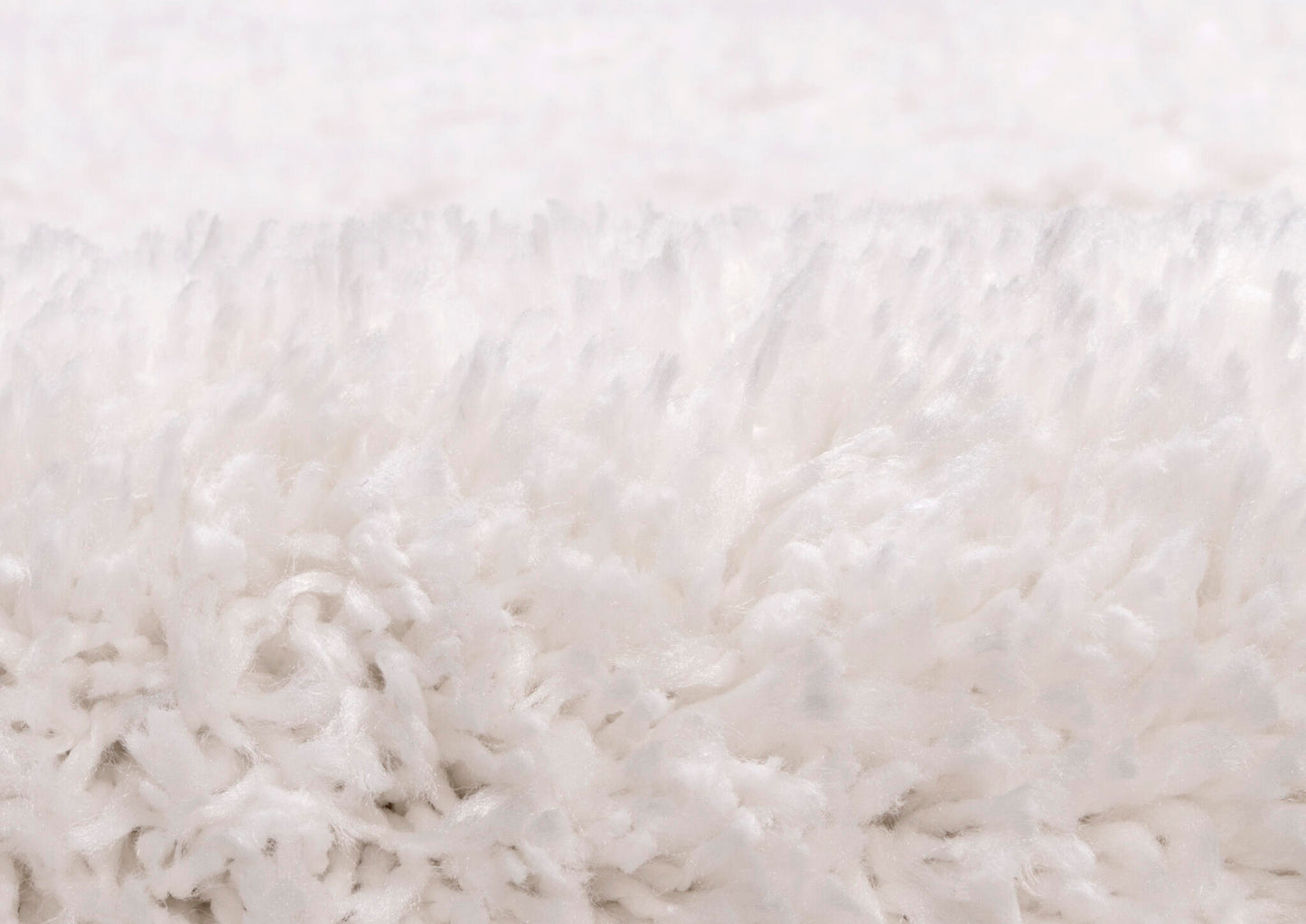 Alfombra De Salón Shaggy Blanca 60x90cm - Decoración - Mobiliario Doméstico_1