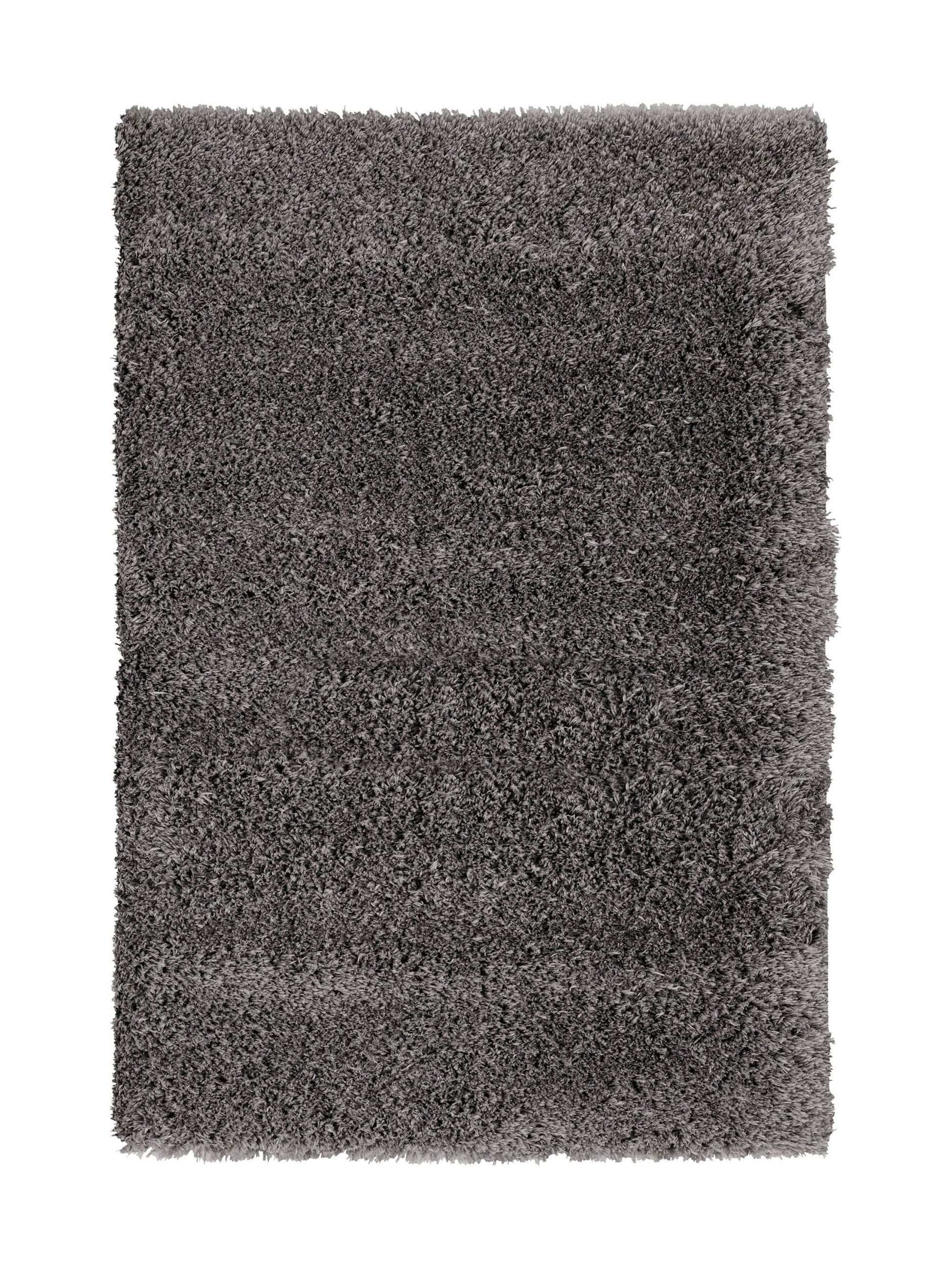 Alfombra Salón, Alfombra Dormitorio, Gris Antracita Shaggy Pelo Largo 150x200cm- Decoración- Mobiliario Hogar_0