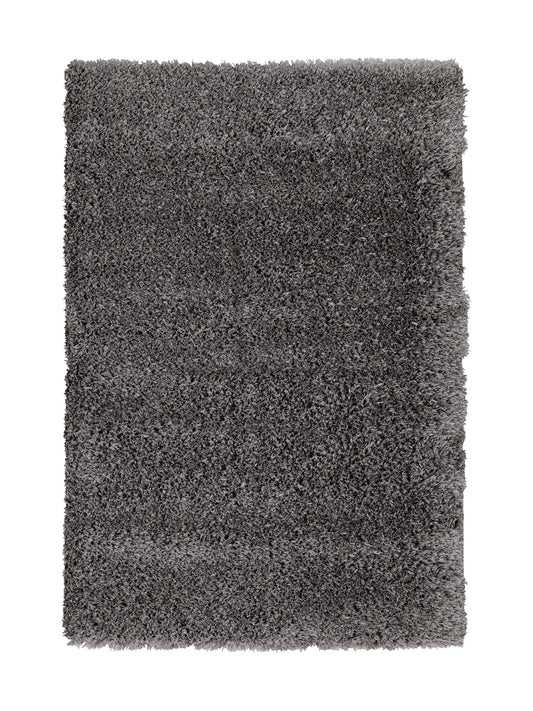 Alfombra Salón, Alfombra Dormitorio, Gris Antracita Shaggy Pelo Largo 150x200cm- Decoración- Mobiliario Hogar_0