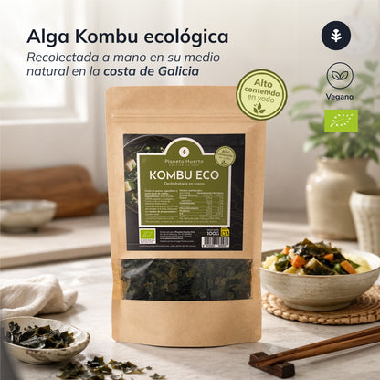 Flocos de algas Kombu ECO Planeta Huerto 100 g