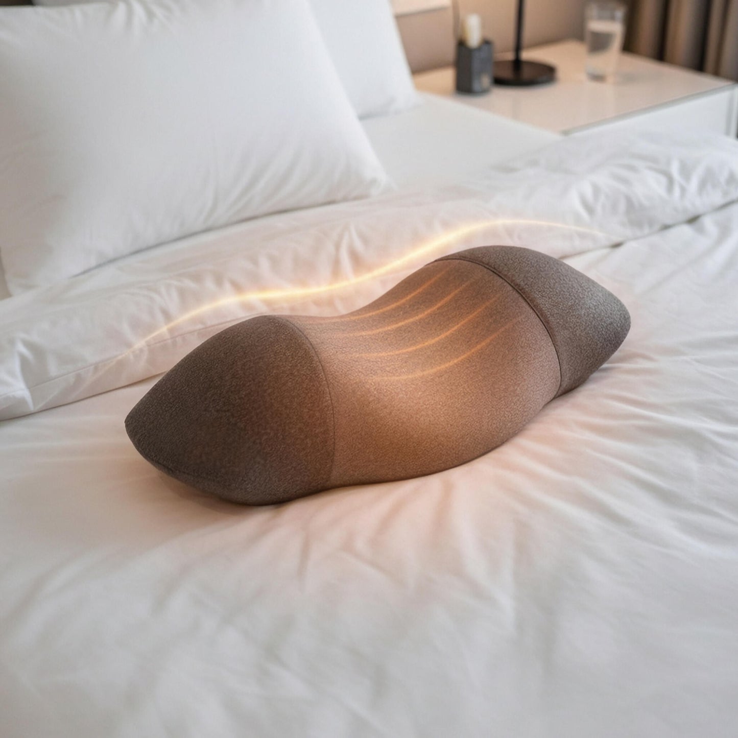 Almohada Cervical Con Calor Y Vibración – Espuma De Memoria, Masaje De Nuca Y Cervicales, Relajación, Sueño Reparador_2