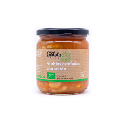 Alubias Estofadas Con Seitán 350g_0
