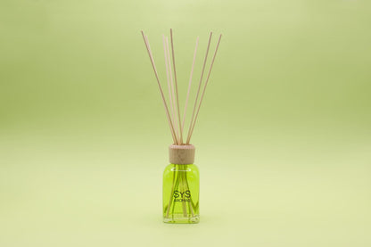 Ambientador Mikado Raíz Angélica Mármol SYS Aromas 100 ml | Aroma Herbal y Balsámico | Refrescante_1
