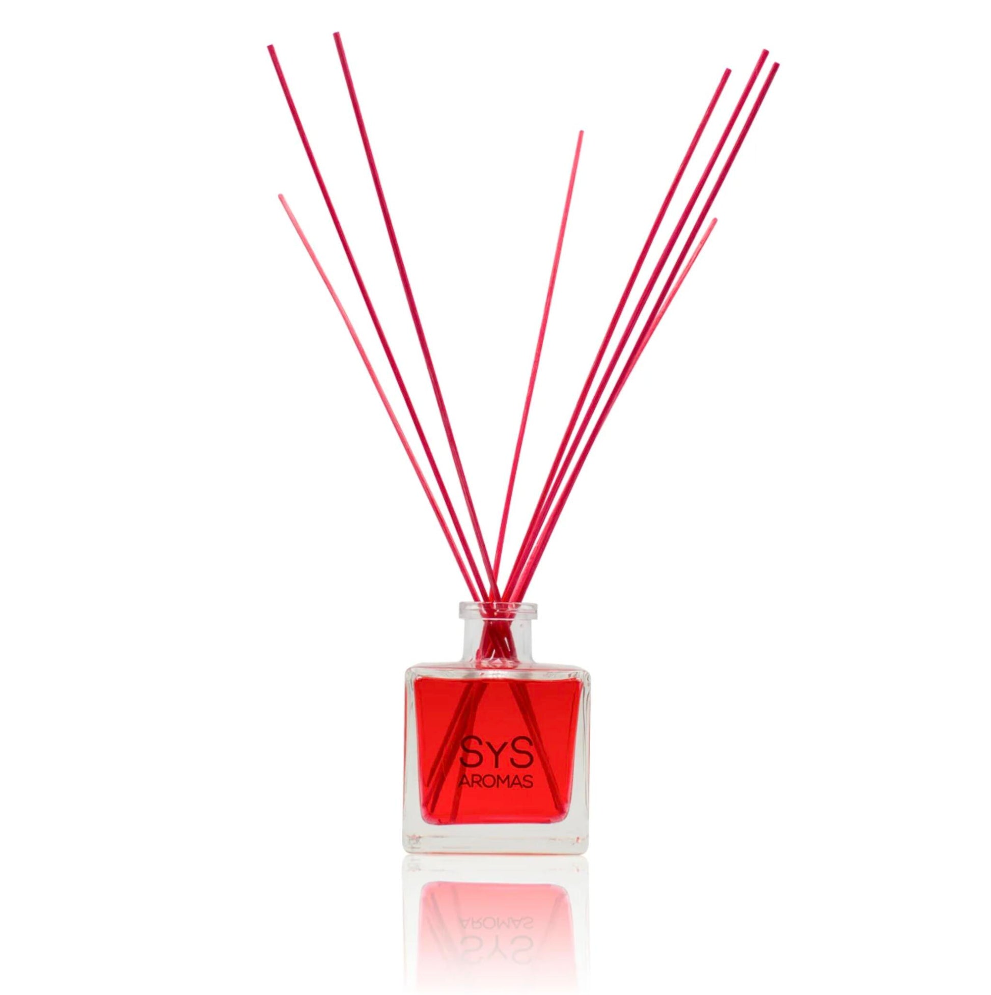 Ambientador Mikado de Frutos Rojos SYS Aromas 200 ml | Edición Limitada con Varillas Rojas | Aroma Afrutado y Dulce_0