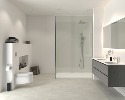 Aqua-step- All In One - Paneles De Pared A Prueba De Agua Y Panel De Sueloe  - Blanco - 6 Paneles (2,34m²)_3