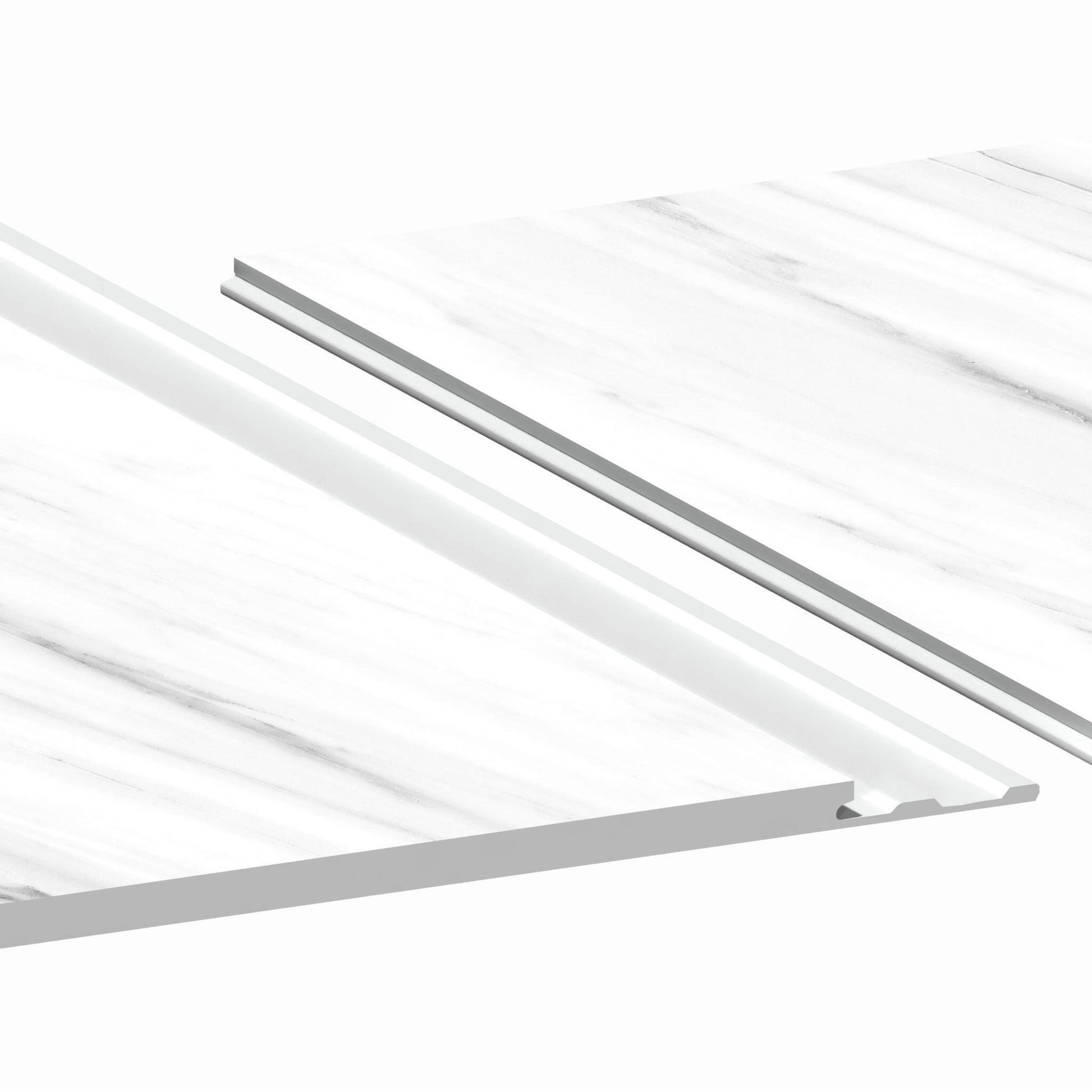Aqua-step- All In One - Paneles De Pared A Prueba De Agua Y Panel De Sueloe  - Marmo Carrdesdea - 6 Paneles (2,34m²)_0