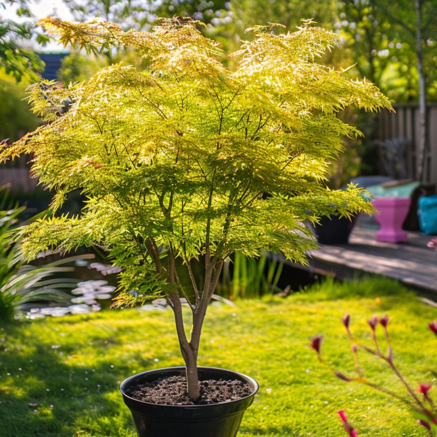 Arce Japonés - Acer Palmatum 'orange Dream' - Altura 35-55cm - ⌀15cm_1
