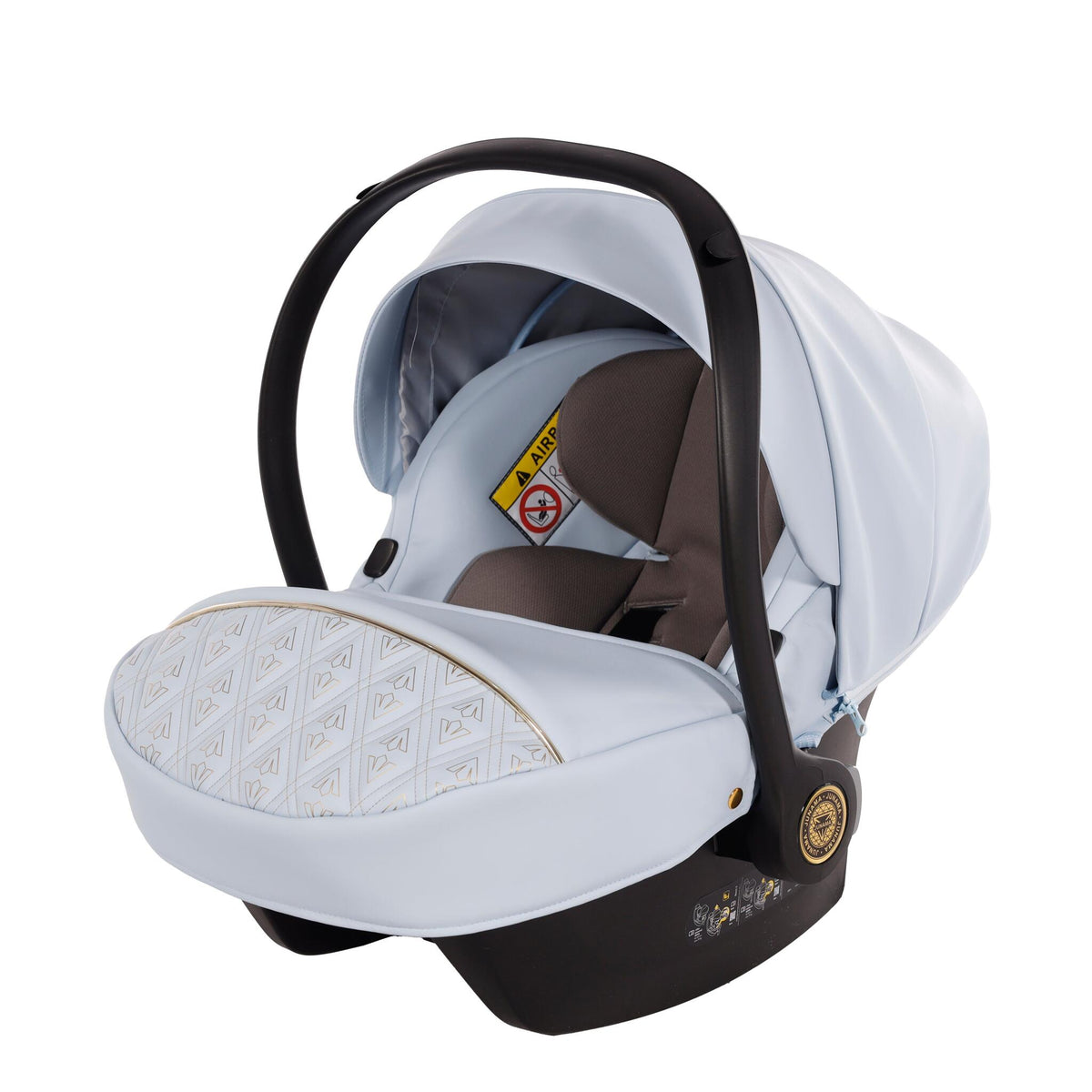 Art Deco Cochecito De Bebé Duo Azul_2