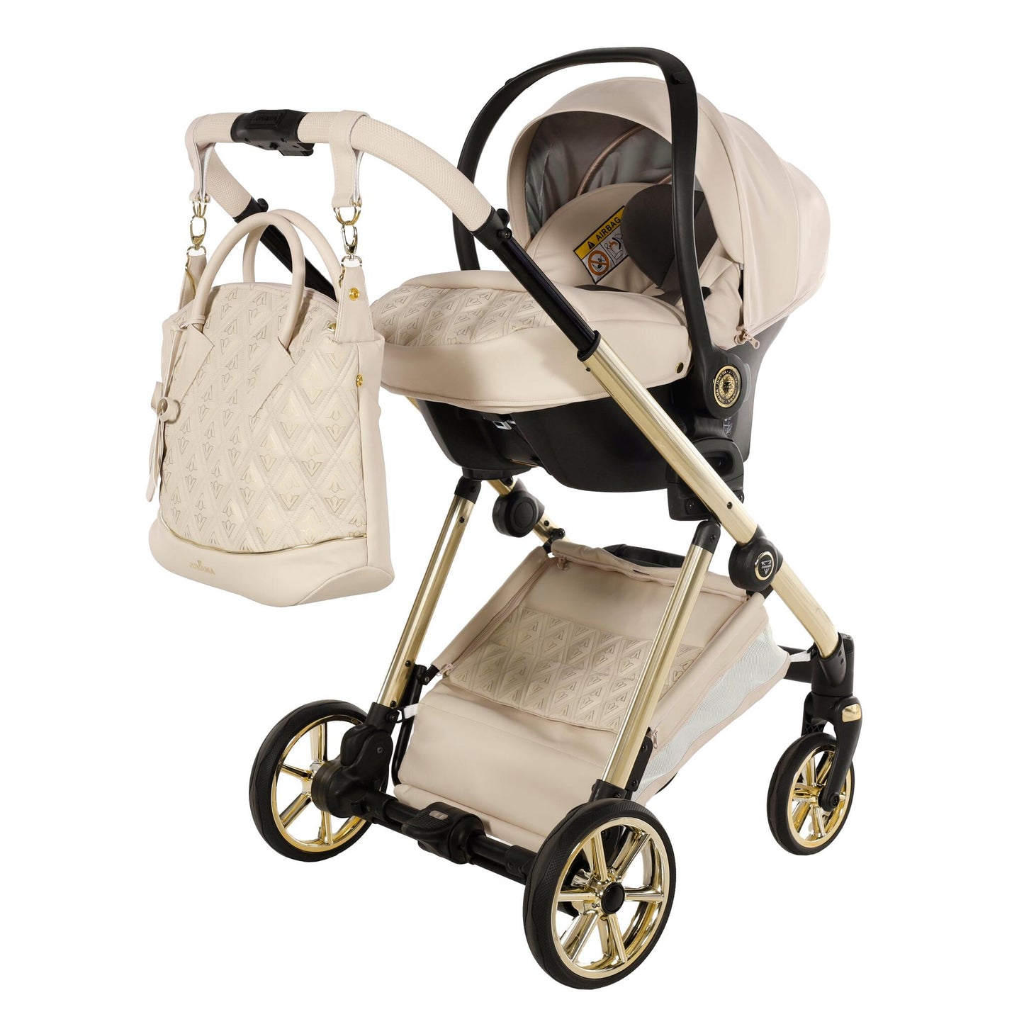 Art Deco Cochecito De Bebé Duo Beige_1