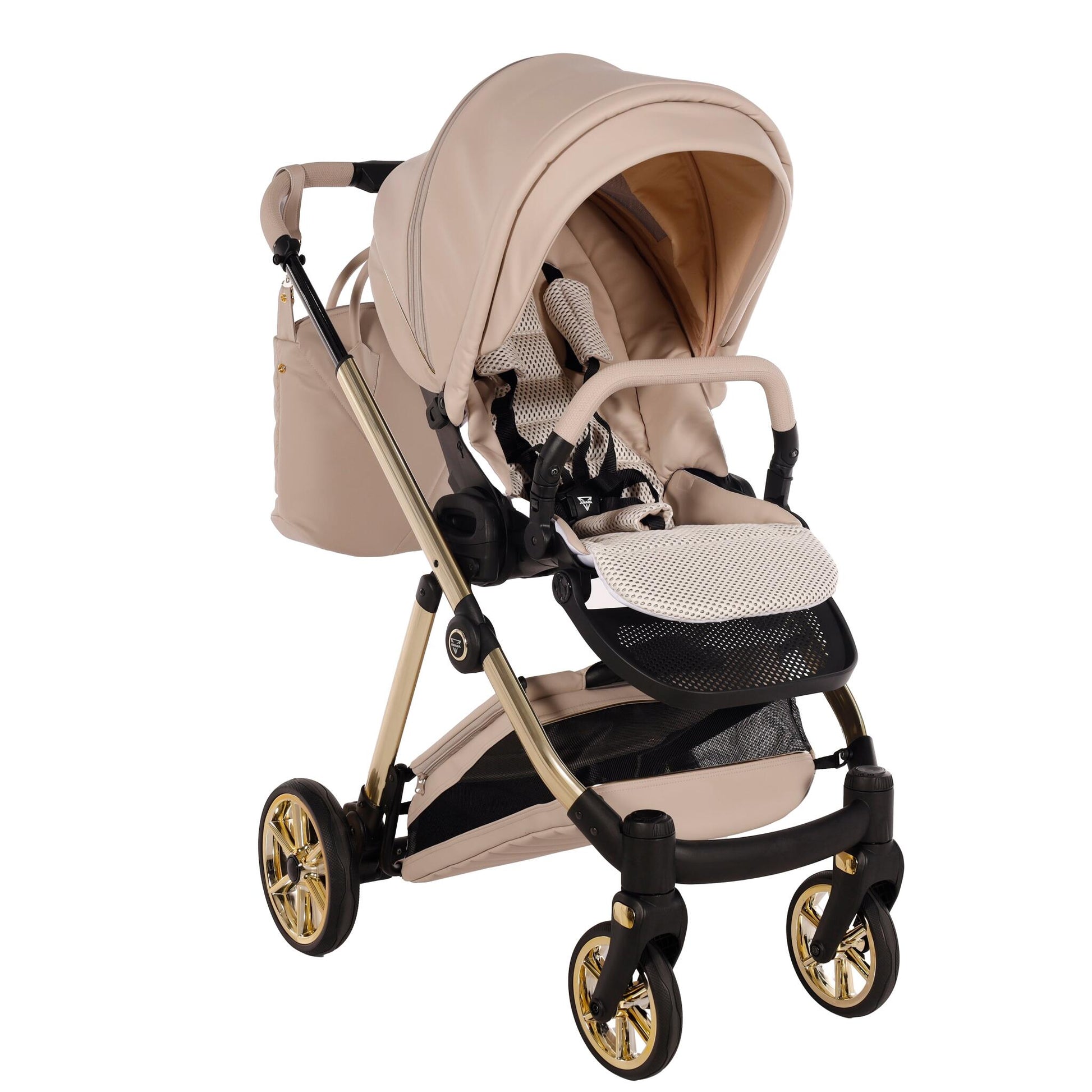 Art Deco Cochecito De Bebé Duo Beige_4