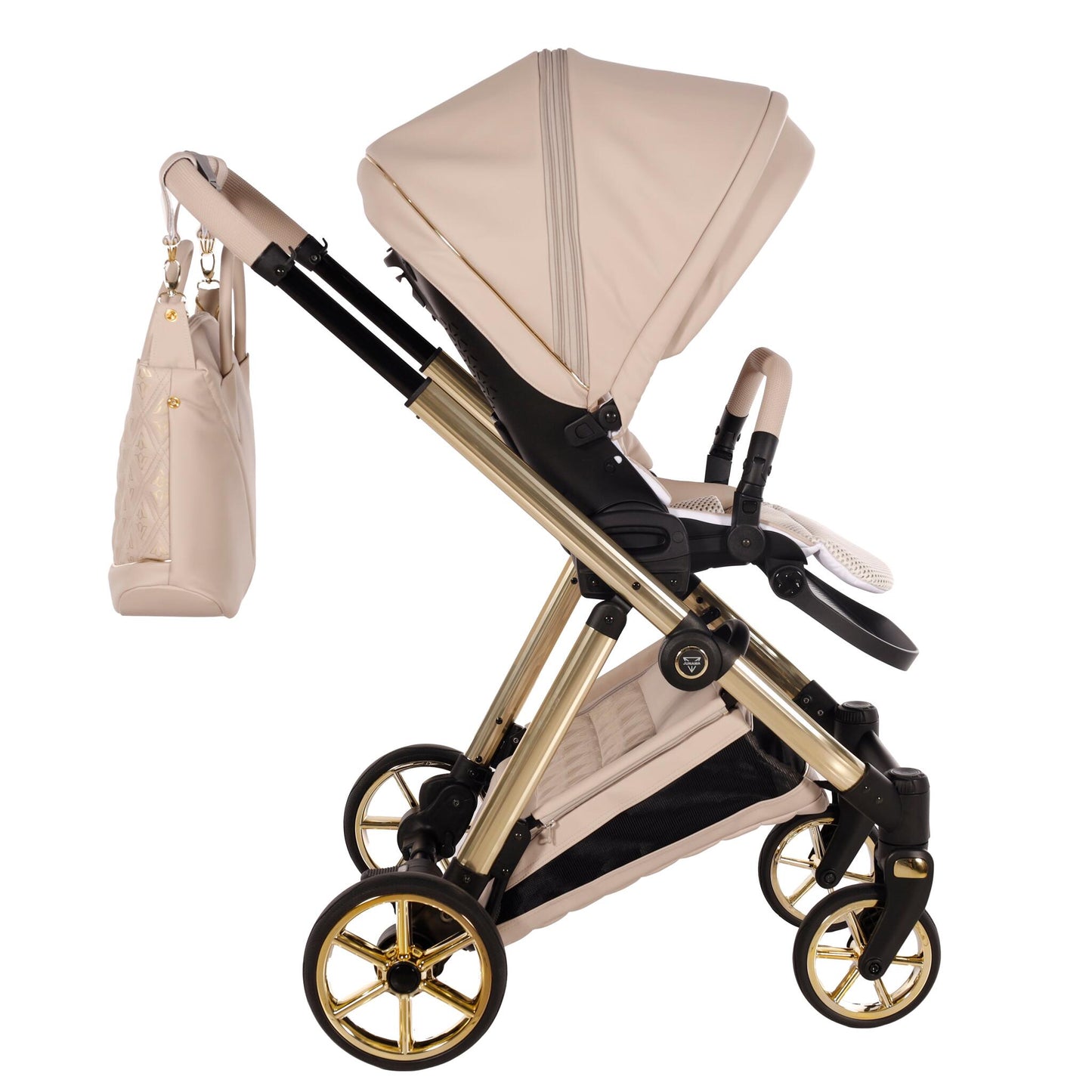 Art Deco Cochecito De Bebé Duo Beige_5