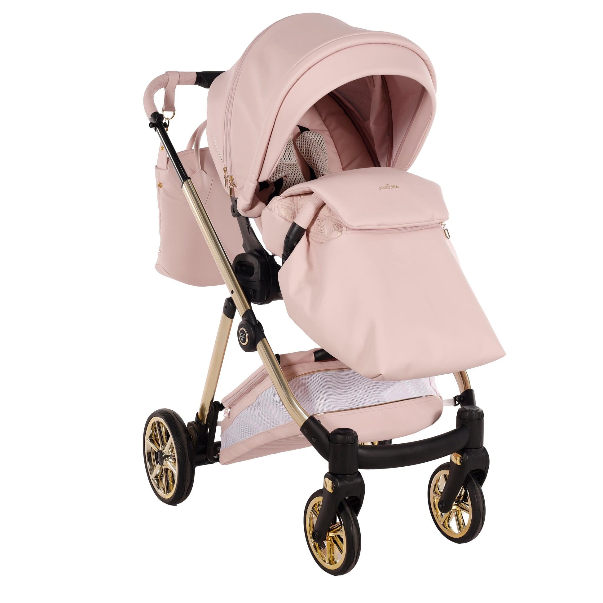 Art Deco Cochecito De Bebé Duo Junama | Diseño Elegante Y Paseo Suave, Sin Extras Sorpresa_1