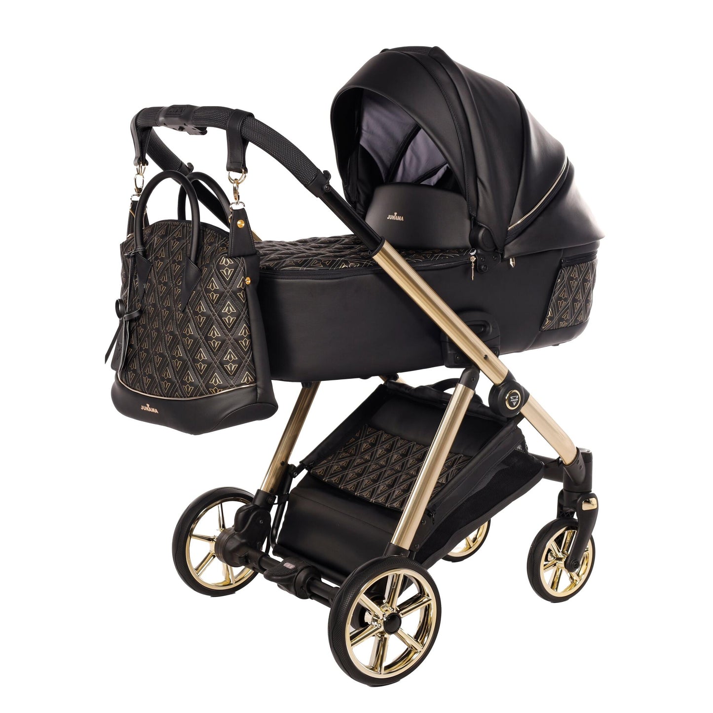 Art Deco Cochecito De Bebé Duo Negro_0