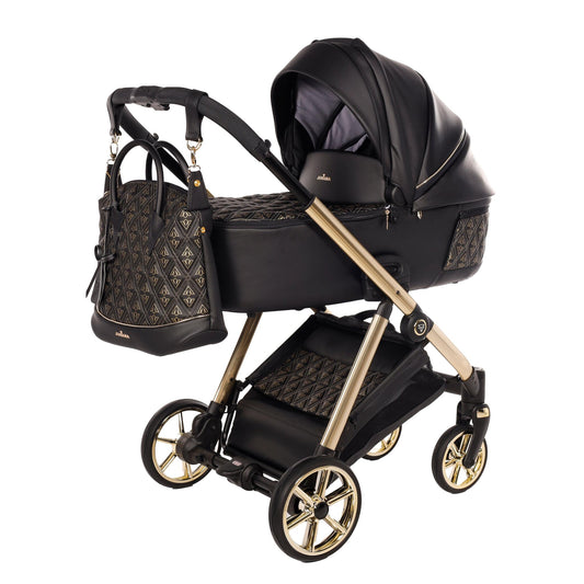 Art Deco Cochecito De Bebé Duo Negro_0