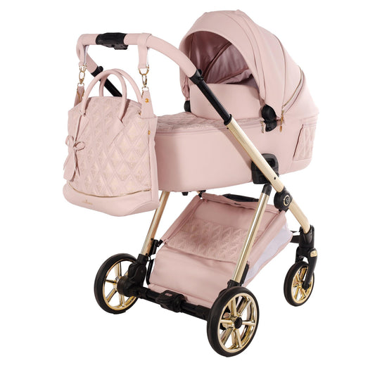 Art Deco Cochecito De Bebé Duo Rosa_0