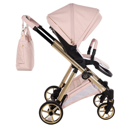 Art Deco Cochecito De Bebé Duo Rosa_3