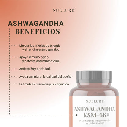 Ashwagandha orgánica ksm-66 + bioperine – antiestrés, energía y equilibrio emocional (120 cápsulas)_1